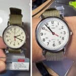 Timex Men's Weekender T2N651 White Nylon Analog Quartz Fashion Watch