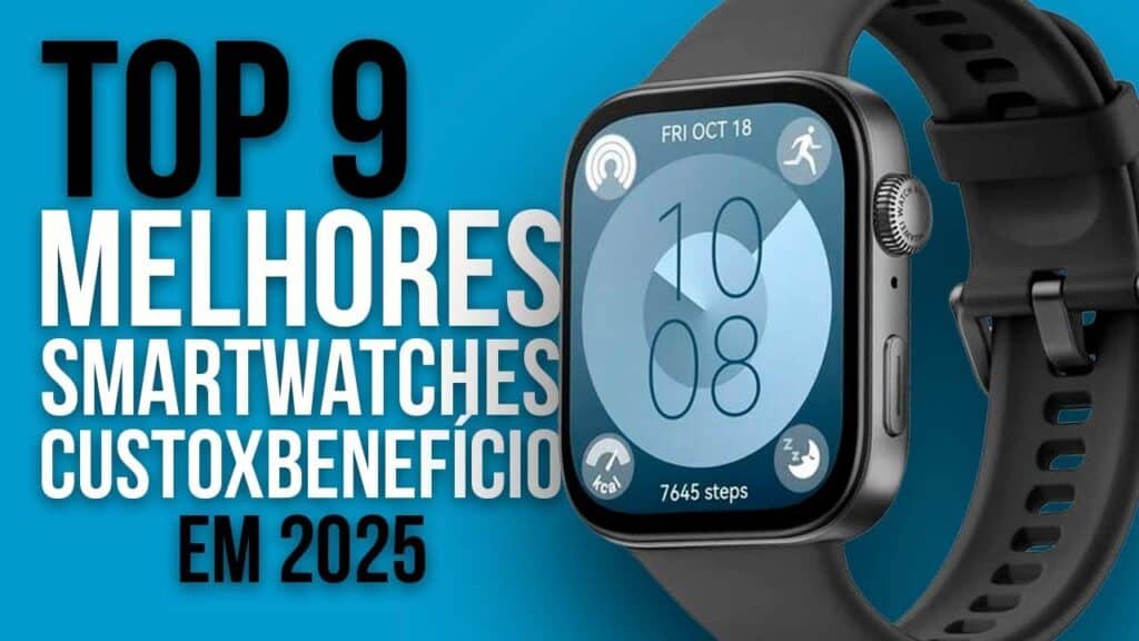 Top 9 Melhores Smartwatches Custo-Benefício de 2024 Top 9 Melhores Smartwatches Custo-Benefício de 2024