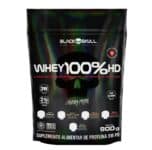 Whey 100% Hd Refil 900g Black Skull Sabor Pistache
