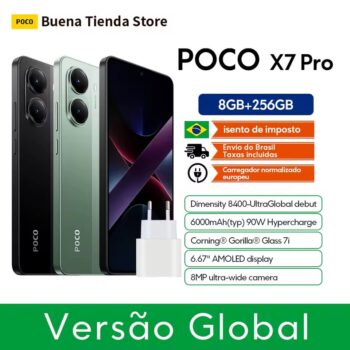 Xiaomi Poco X7 Pro 5G - Estoque no Brasil