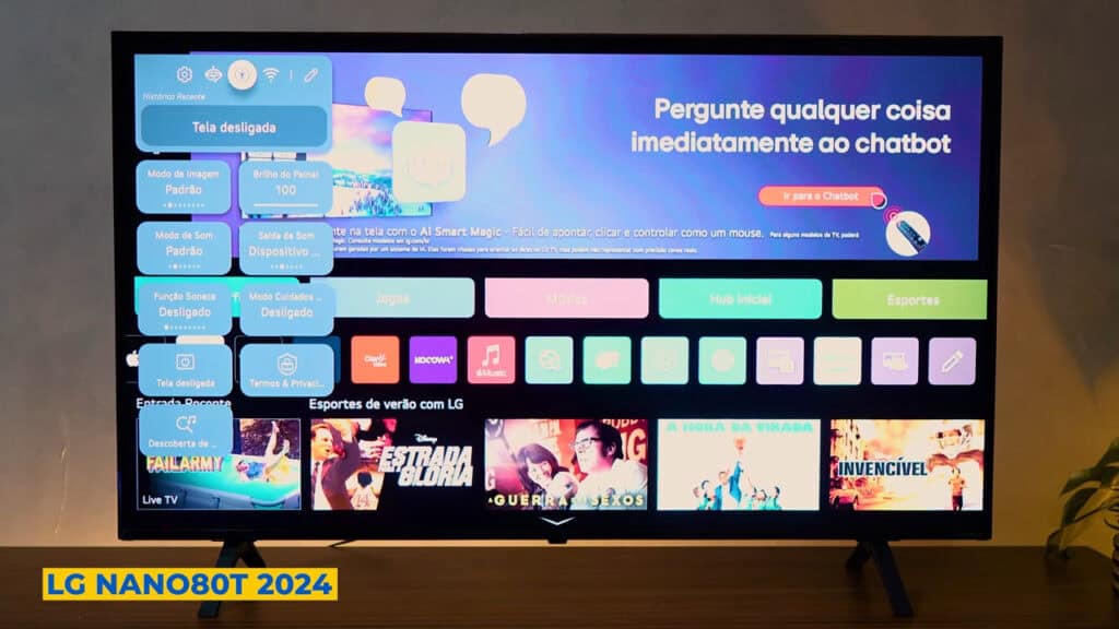 LG Nano 80T: A Melhor Smart TV Custo-Benefício para Comprar em 2025 LG Nano 80T: A Melhor Smart TV Custo-Benefício para Comprar em 2025