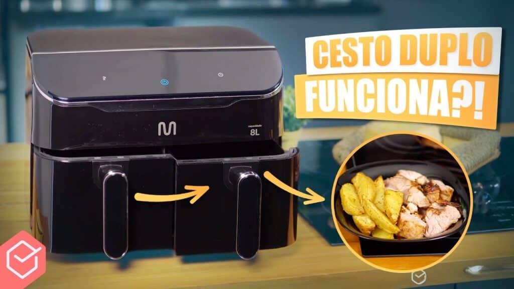 AirFryer Multi 8L com Cesto Duplo: Vale a Pena em 2025? Review Completo AirFryer Multi 8L com Cesto Duplo: Vale a Pena em 2025? Review Completo