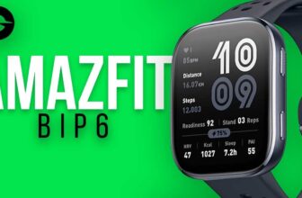 Amazfit Bip 6: O Smartwatch Quadrado com Tela AMOLED que Eleva a Linha Bip a Outro Nível