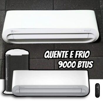 Ar-Condicionado Electrolux Split 9.000 BTUs Color Adapt Quente/Frio (UI09R/UE09R) - 220V