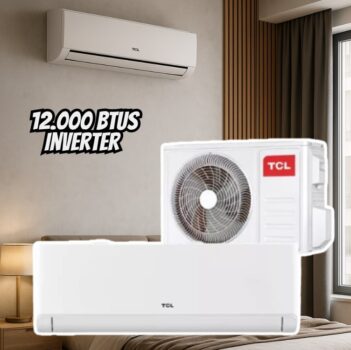 Ar condicionado TCL T-Pro Split Inverter Hi Wall 12.000 BTU/h Frio Wi-Fi/Alexa/Google TAC-12CTG2-INV