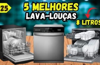 As 5 Melhores Lava-Louças de 8 Serviços para Comprar em 2025