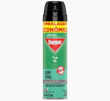 Baygon Inseticida Aerosol Ação Total Eucalipto 360ml