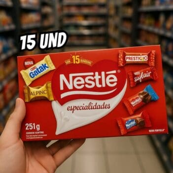 Caixa Bombom Especialidades 251g Nestlé