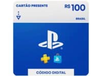 Cartão Presente Digital PlayStation Store R$ 100,00 Sony PlayStation