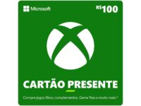 Cartão Presente Digital Xbox R$ 100,00