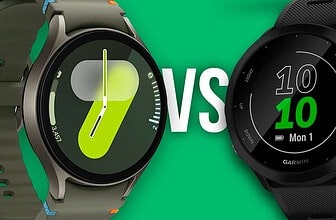 Comparativo Galaxy Watch 7 vs Garmin Forerunner 55: Qual vale mais a pena?