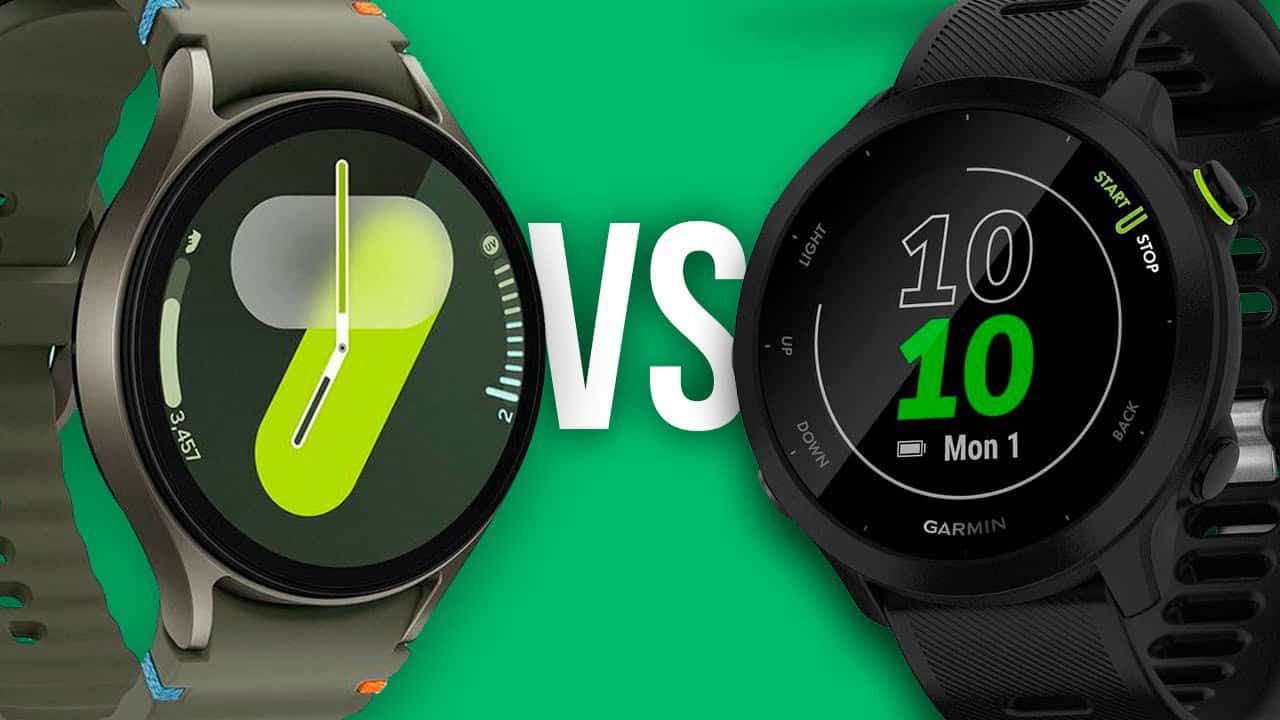 Comparativo Galaxy Watch 7 vs Garmin Forerunner 55: Qual vale mais a pena? Comparativo Galaxy Watch 7 vs Garmin Forerunner 55: Qual vale mais a pena?