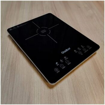 Cooktop 1 Boca Gaabor Luxus Indução Touch Vidro Preto 220V - EF200T-BK01A