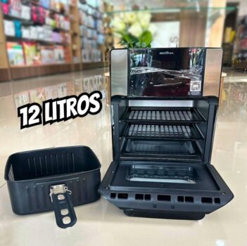 Fritadeira Air Fry Oven Britânia Bfr2100p 12 Litros Cor Preto 110V