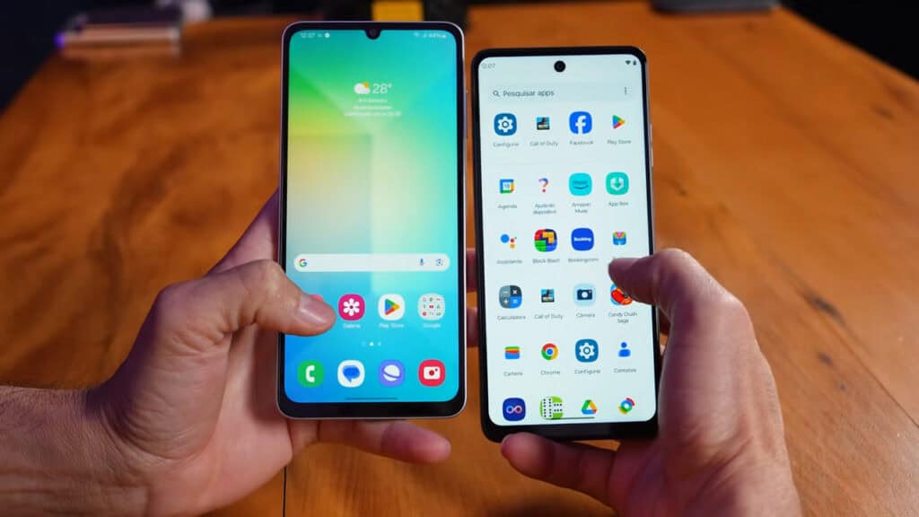 Galaxy A06 vs Motorola Moto G24: Qual é o Melhor Baratex? Galaxy A06 vs Motorola Moto G24: Qual é o Melhor Baratex?