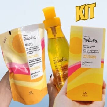 Kit Tododia Limão Siciliano e Flor de Gardênia