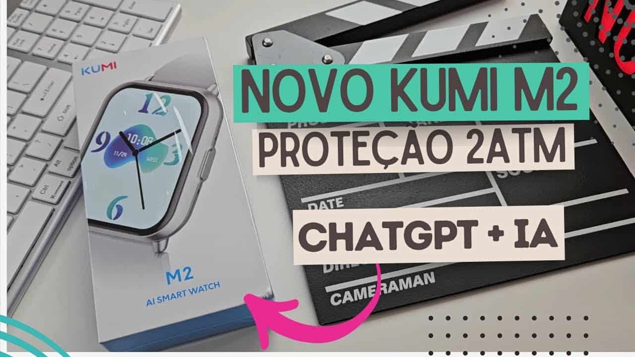 KUMI M2: Review Completo do Smartwatch com ChatGPT e IA para Watchfaces KUMI M2: Review Completo do Smartwatch com ChatGPT e IA para Watchfaces