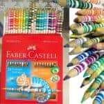 Lápis de Cor Ecolápis Bicolor 24 Lápis/48 Cores Faber Castell