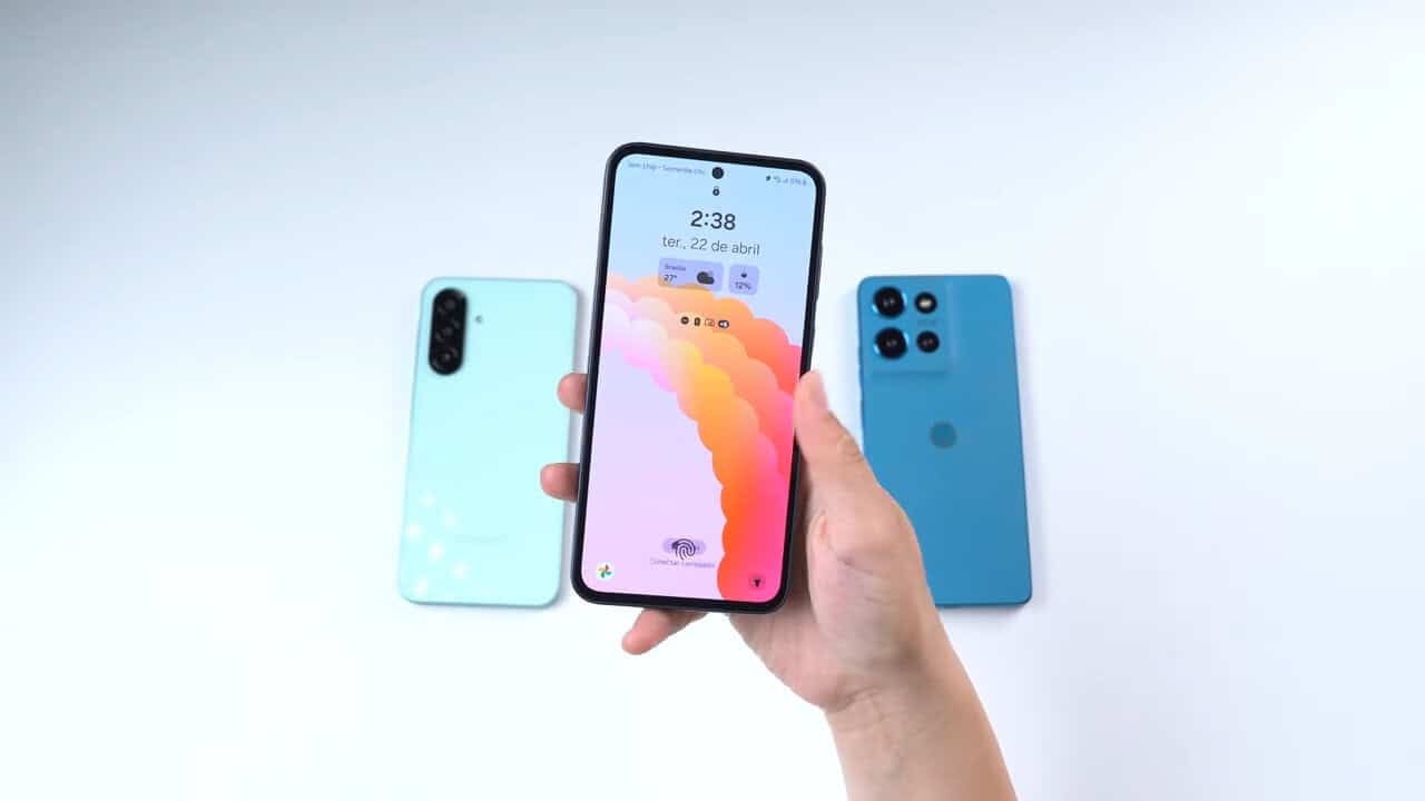 Melhores Celulares Até R$ 1.500 com Proteção Contra Água: Galaxy A35, Galaxy A26 e Moto G75 Melhores Celulares Até R$ 1.500 com Proteção Contra Água: Galaxy A35, Galaxy A26 e Moto G75