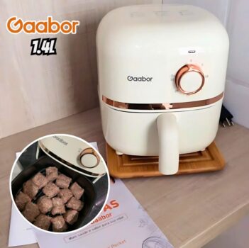 Mini Air Fryer Fritadeira Elétrica Sem Óleo 1.4L Individual 900w 127v - Gaabor