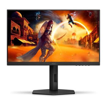 Monitor Gamer AOC 27" Full HD, IPS, 180Hz, 0,5ms, HDMI e DP, W-LED, Antireflexo, Ajuste de Altura, Preto - 27G4/P