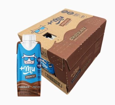 +Mu Bebida Proteica Láctea UHT Sabor Chocolate - Pack 12 unidades