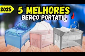 Os 5 Melhores Berços Portáteis para Comprar em 2025