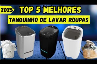 Os 5 Melhores Tanquinhos de Lavar Roupa em 2025: Economia, Eficiência e Custo-Benefício