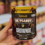 Pasta De Amendoim Com Whey Protein - 600g - Dr. Peanut Sabor Brownie