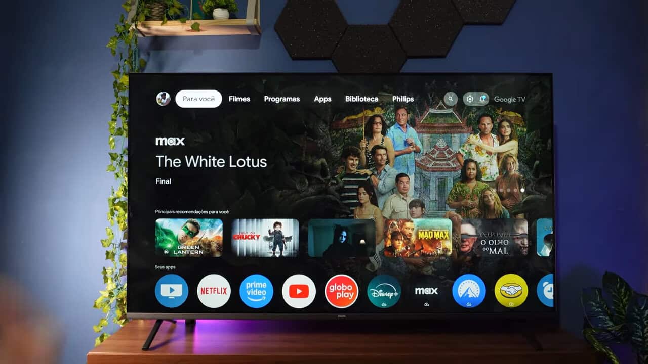 Philips PUG7419: Review Completo da Nova TV 4K de 65" com Google TV Philips PUG7419: Review Completo da Nova TV 4K de 65" com Google TV