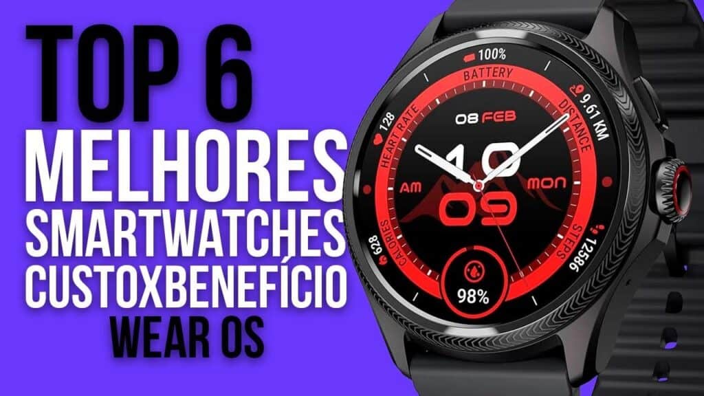 Top 6 Smartwatches com Wear OS com Melhor Custo-Benefício em 2025 Top 6 Smartwatches com Wear OS com Melhor Custo-Benefício em 2025