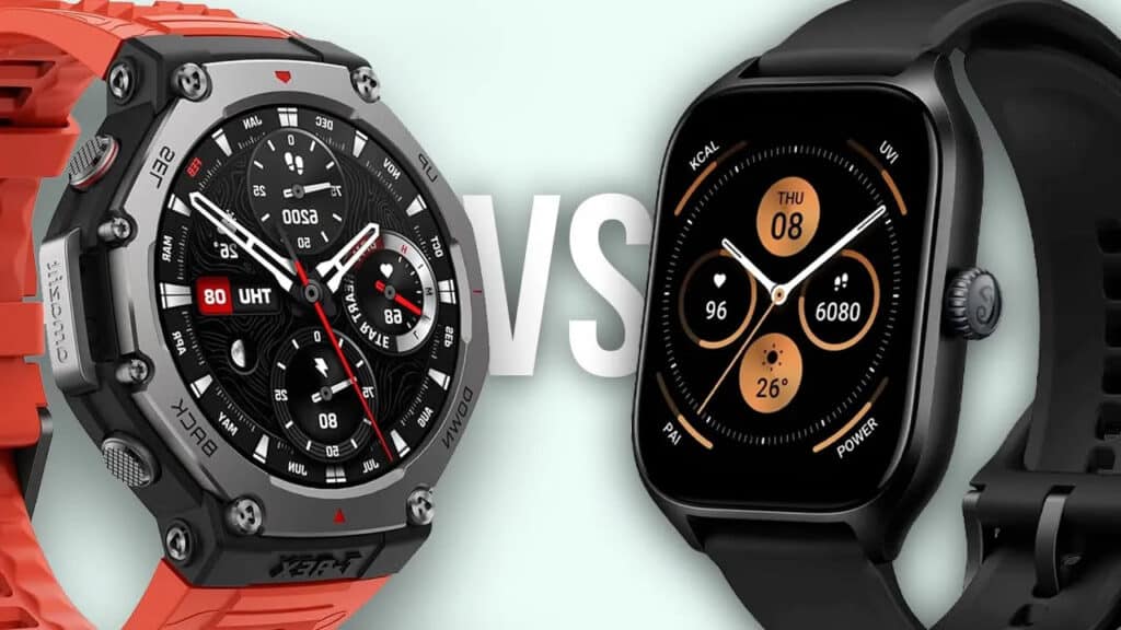 Comparativo: T-Rex 3 vs GTS 4 – Qual Smartwatch Vale Mais a Pena? Comparativo: T-Rex 3 vs GTS 4 – Qual Smartwatch Vale Mais a Pena?
