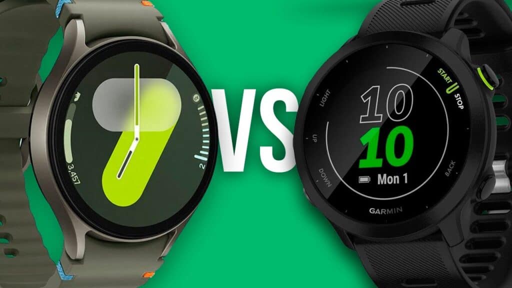 Comparativo Galaxy Watch 7 vs Garmin Forerunner 55: Qual vale mais a pena? Comparativo Galaxy Watch 7 vs Garmin Forerunner 55: Qual vale mais a pena?