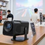Promotop: As melhores Promoções,cupons e descontos! Projetor Portátil Full Hd Wi-fi Hy320 Bluetooth 4k Hdmi Usb Mini Projeto4 Maxnova Preto