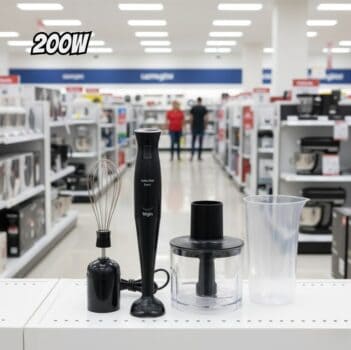 Mixer Vertical Turbo Chef Elgin 3 em 1 200W Preto 220v