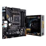 Placa-Mãe ASUS TUF Gaming B550M-Plus, AMD AM4, mATX, DDR4, Preto – 90MB14A0-C1BAY0