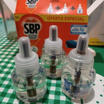 Repelente Líquido Elétrico SBP Refil - Caixa c/ 3 Unidades 35ml cada