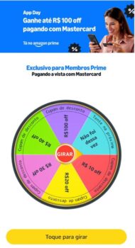 ROLETA AMAZON NO APP DAY