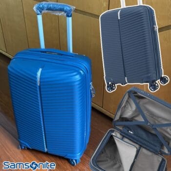 Samsonite Mala de Viagem Varro Azul Pequena