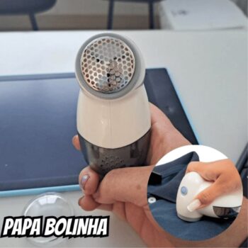 Simplo - Papa Bolinhas Portátil de Roupas a Pilha Sem Fio