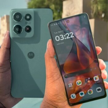 Smartphone Moto G75 5g 256gb Vegan Leather Cor Cinza Motorola