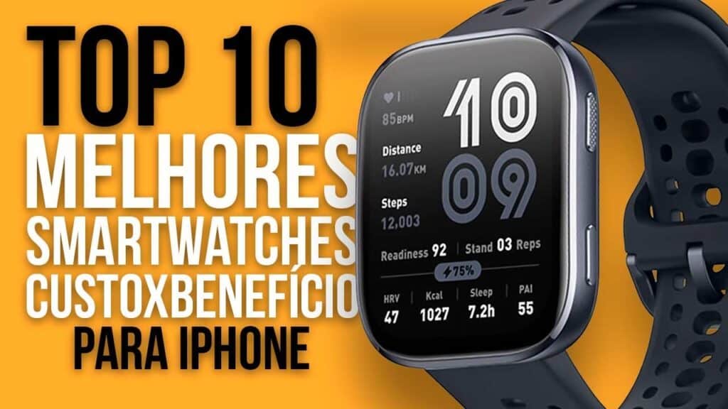 Top 10 Melhores Smartwatches Compatíveis com iPhone em 2025 Top 10 Melhores Smartwatches Compatíveis com iPhone em 2025