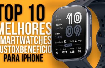 Top 10 Melhores Smartwatches Compatíveis com iPhone em 2025