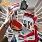 WAP Vaporizador de Roupas e Tecidos WAPORE FAST 1250 com Escova, Capacidade de 200ml, Vapor Quente 160°C, 1250W, 220V