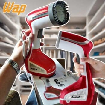 WAP Vaporizador de Roupas e Tecidos WAPORE FAST 1250 com Escova, Capacidade de 200ml, Vapor Quente 160°C, 1250W, 220V