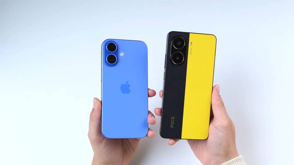 Poco X7 Pro vs iPhone 16: Qual Vale Mais a Pena? Poco X7 Pro vs iPhone 16: Qual Vale Mais a Pena?