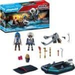 Policia Com Jet Pack E Barco