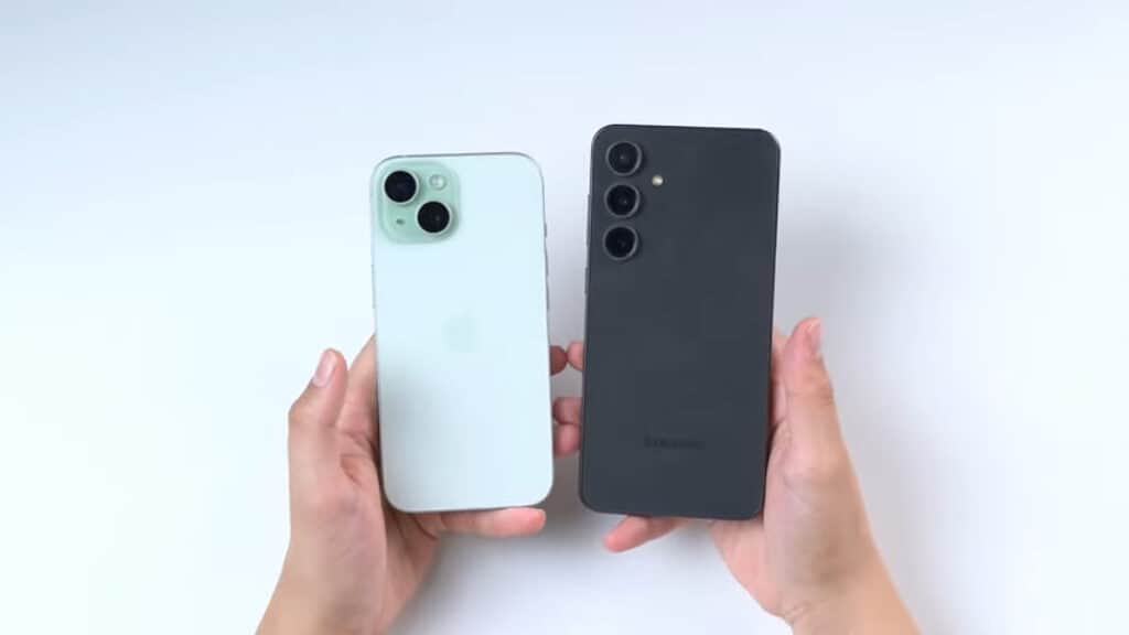 Galaxy S24 FE vs iPhone 15: Qual é o Melhor para Comprar em 2025? Comparativo Completo Galaxy S24 FE vs iPhone 15: Qual é o Melhor para Comprar em 2025? Comparativo Completo