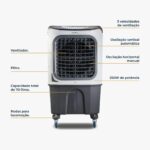 Climatizador De Ar Britânia Bcl70 70 Litros 4 Em 1 Cinza
