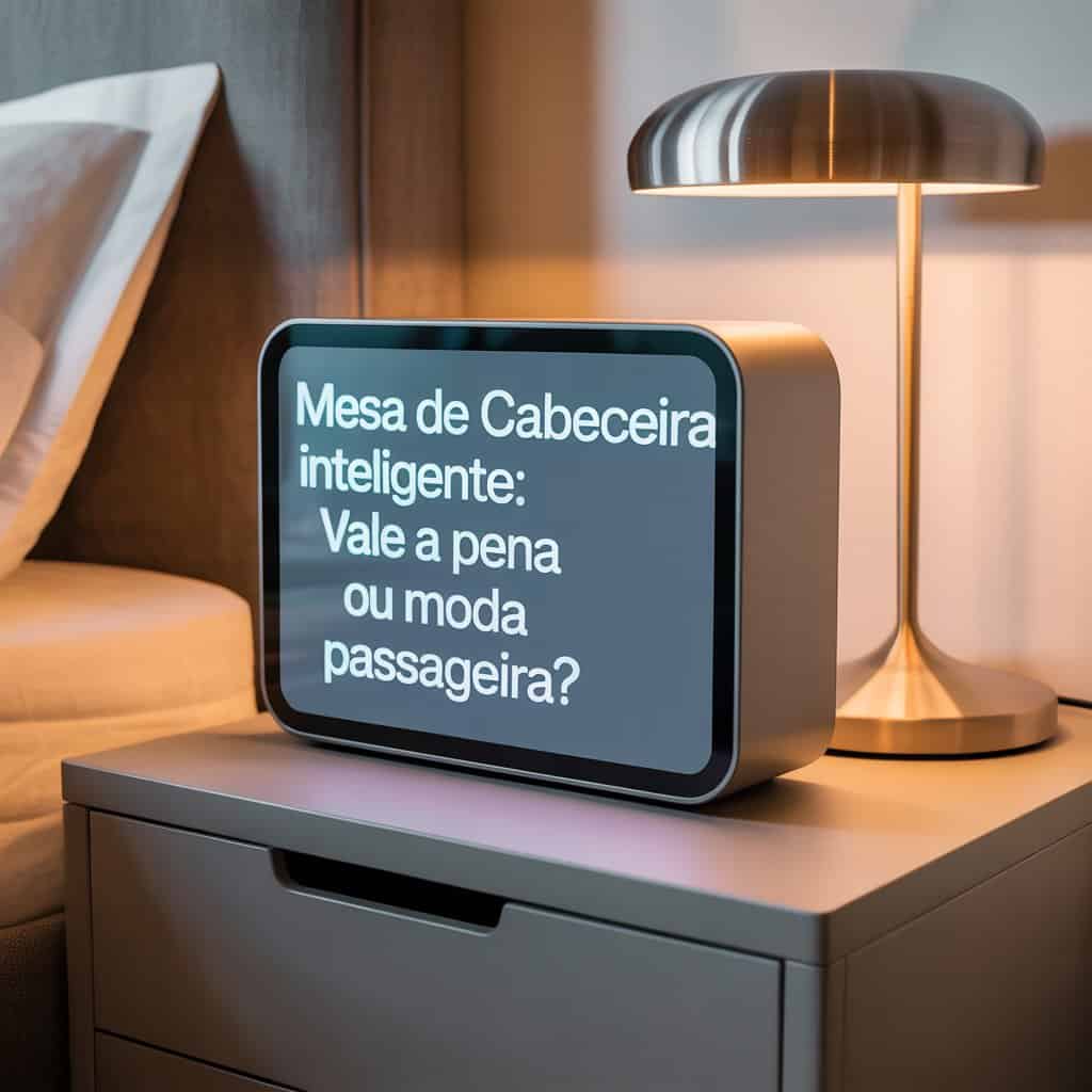 Mesa de Cabeceira Inteligente: Vale a Pena ou Moda Passageira? Mesa de Cabeceira Inteligente: Vale a Pena ou Moda Passageira?